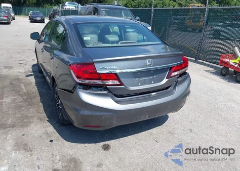2013 Honda Civic Ex-L from USA, damaged, VIN 19XFB2F98DE201499
